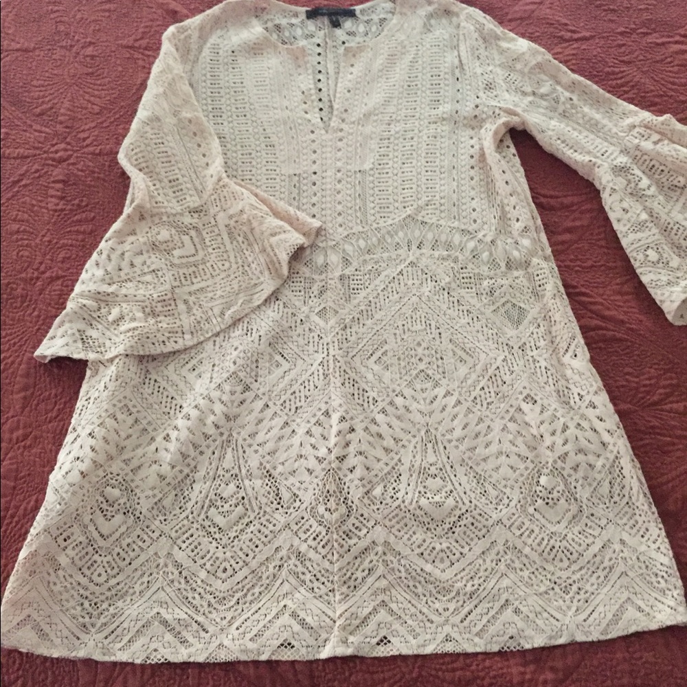 Pinkish Shade BCBG MAX AZRIA LACE DRESS-